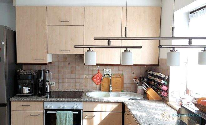 Blick auf die Küche