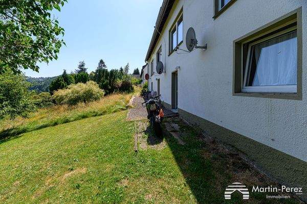 Rückansicht, Garten