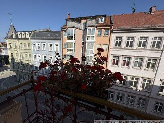 Balkonblick - Helle 4 - Raum Wohnung in Historis