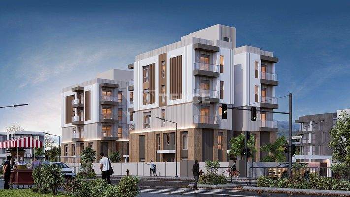 Apartments in a Complex with a Pool Near Antalya Airport