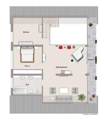 Grundriss Dachgeschoss