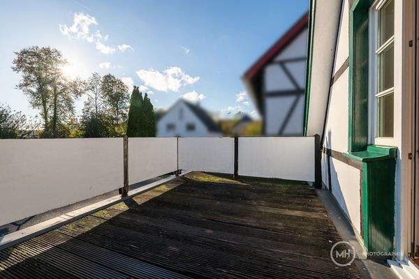 Dachterrasse mit Abendsonne