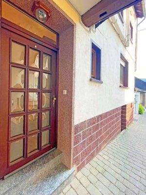 Detailansicht Eingangstür