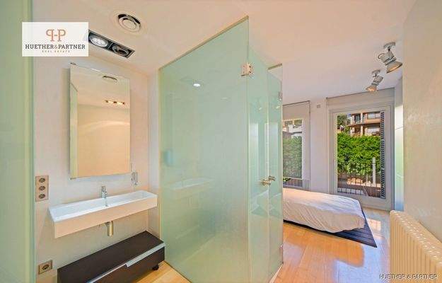 Schlafzimmer mit Bad en Suite