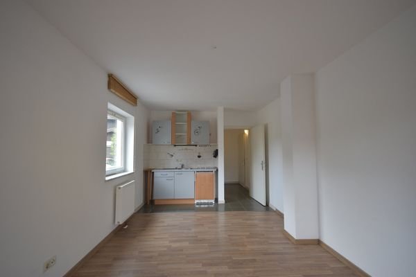 Wohn- Ess- Koch- Schlafbereich - Kleines Apartment mit Terrasse Miete Oberndorf bei Salzburg