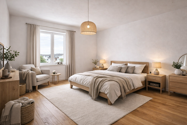 Schlafzimmer Visualisierung