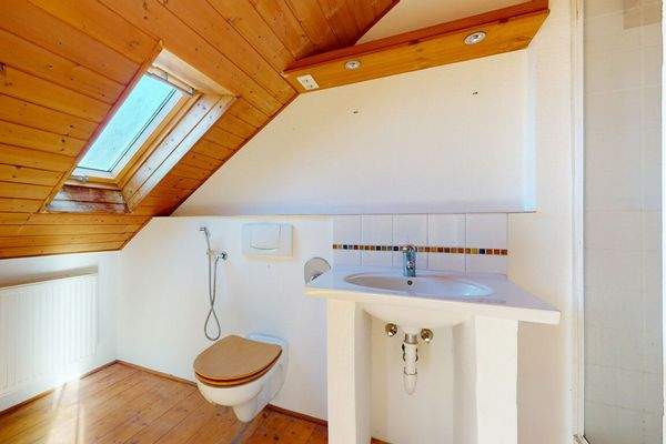 Bad en suite Dachstudio