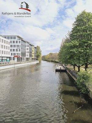 Blick auf den OsterbekkanalI