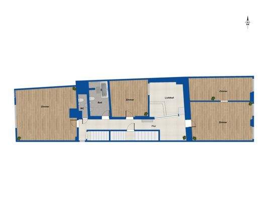 Grundriss 2. Obergeschoss