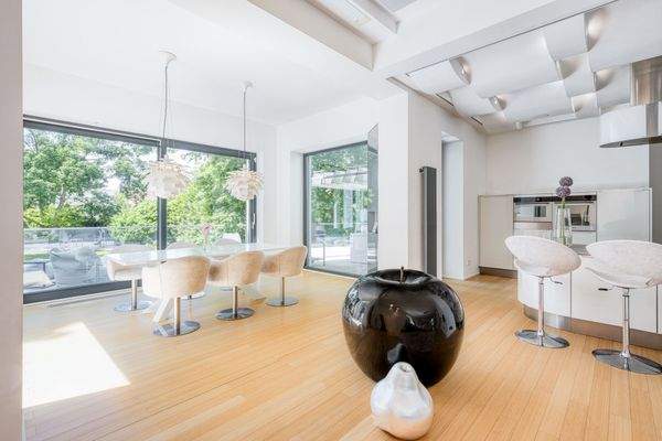 Essbereich im Wintergarten