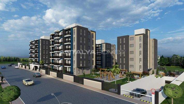 Stylish Apartments in Antalya with Pool and Indoor Parking