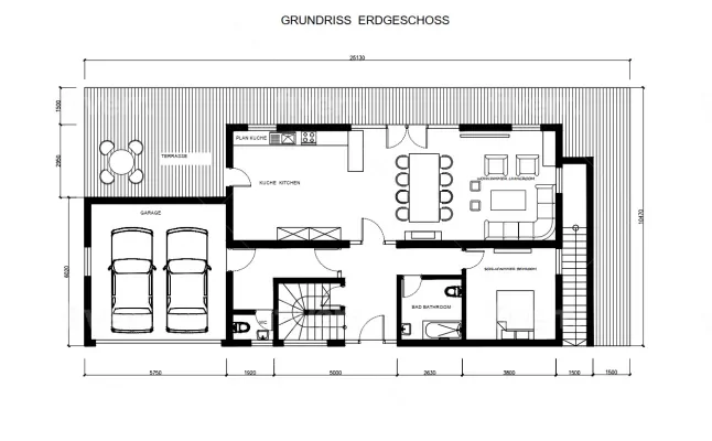 Erdgeschoss 2D