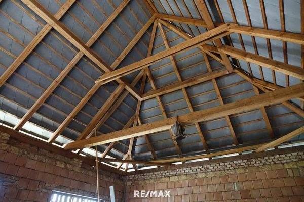 Dachstuhl vom Schuppen