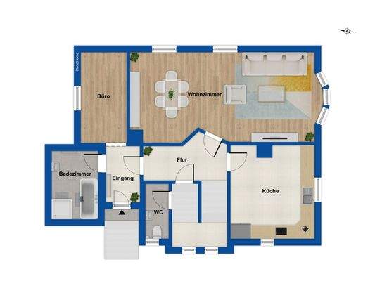 aktueller Grundriss EG