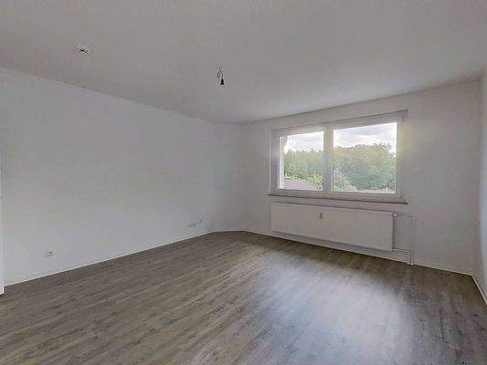 Ansicht II: Wohn- und Esszimmer