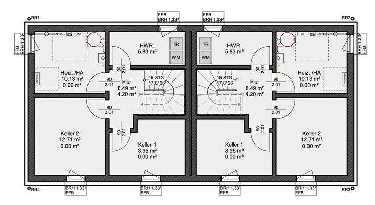 Grundriss Kellergeschoß