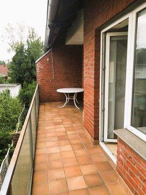 Blick auf den Balkon