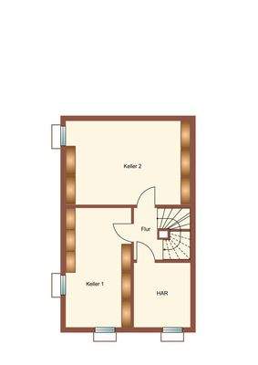 Grundriss Keller