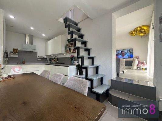 Speisen im Obergeschoss