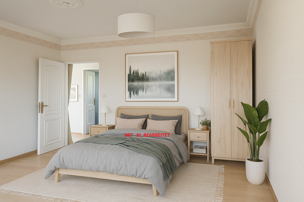 Schlafzimmer KI bearbeitet