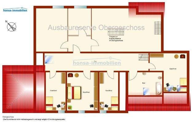 Grundriss Obergeschoss