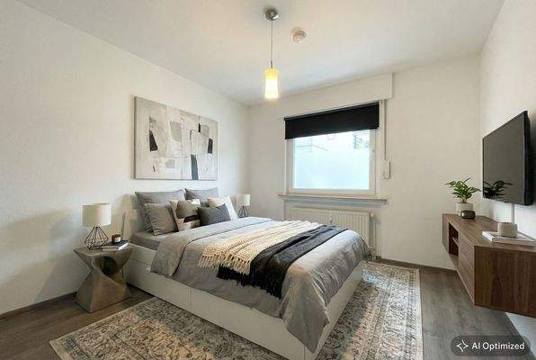 KI-generiertes Homestaging Hobbyraum