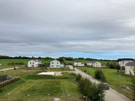 Freier Blick von der Terrasse