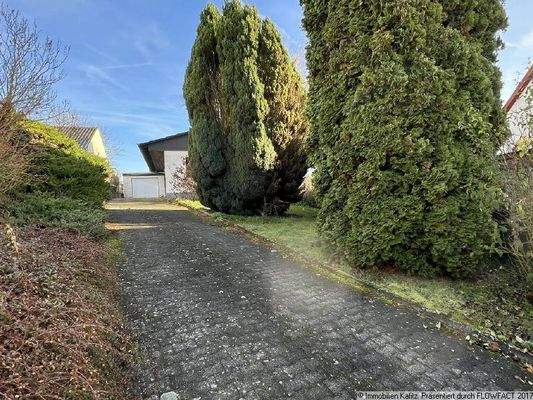 Zufahrt zum Haus