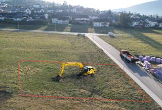 Ansicht Grundstück (KI-generiert)