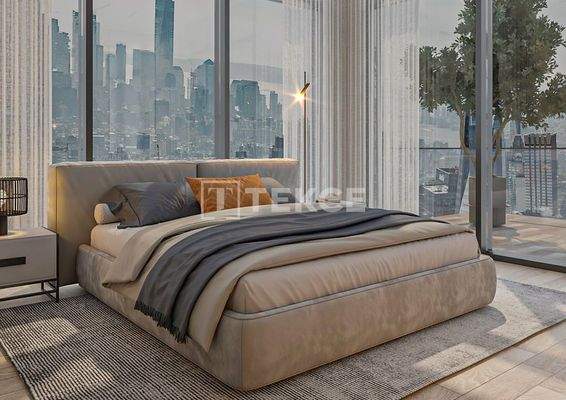 Flats in Al Furjan Dubai with Pool and Fitness Center