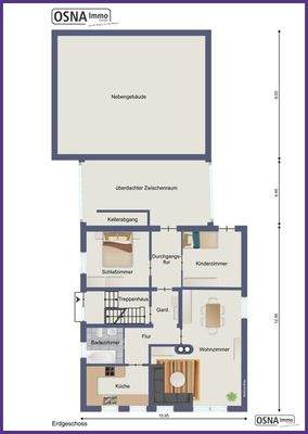 Grundriss Erdgeschoss Vorderhaus 