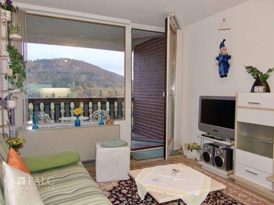 Wohnen, Süd-Loggia-Balkon