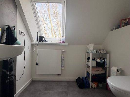 WC im Dachgeschoss