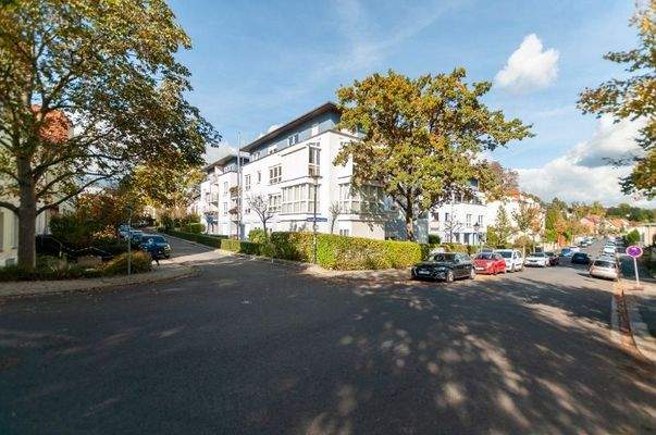 Blick in die Straße