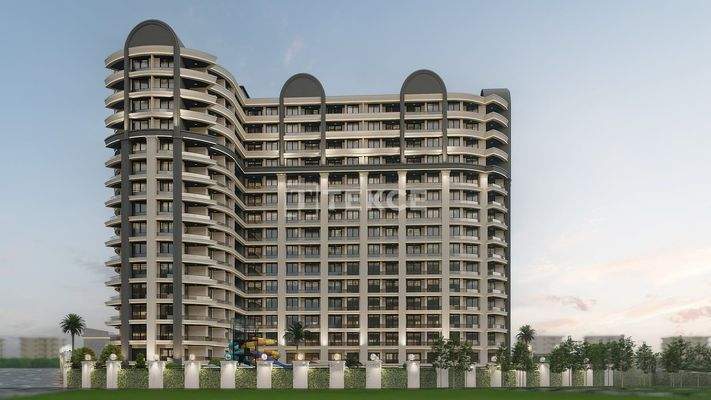 New Flats with Sea and Nature Views in Mersin Ayaş