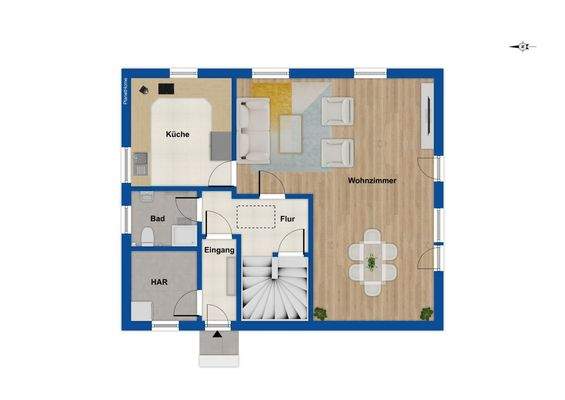 Grundriss - Erdgeschoss