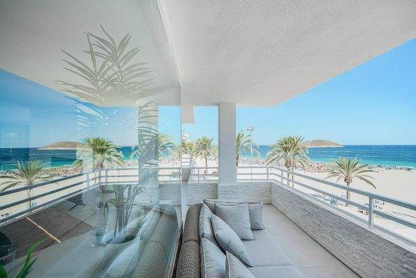 Terrace in apartment in Magaluf 5