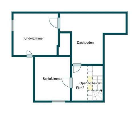 Grundriss Skizze 1.OG