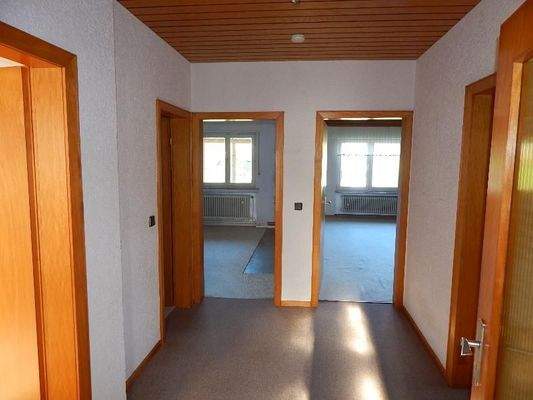 Der Flur im Erdgeschoss