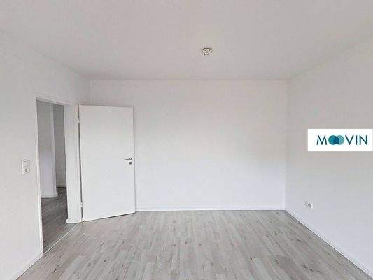 Ansicht II: Wohn- und Esszimmer