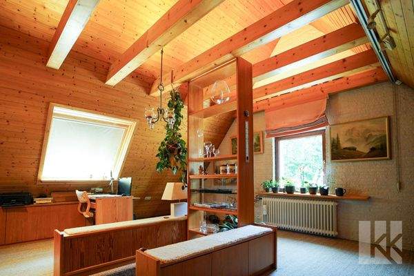 Ausgebautes Dachgeschoss...