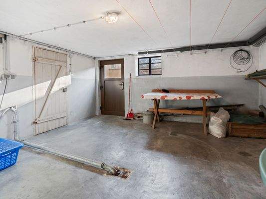 Untergeschoss - Waschraum