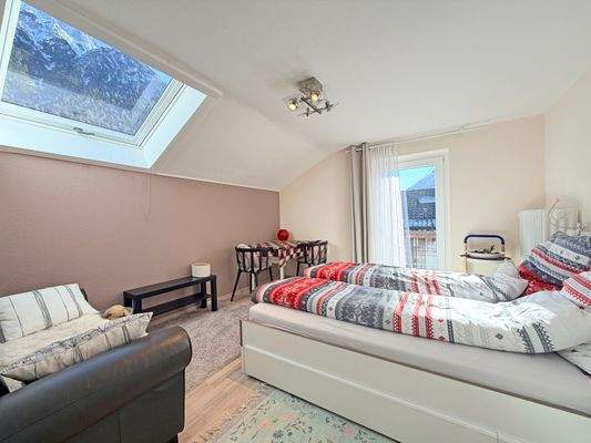 Schlafzimmer im Dachgeschoss