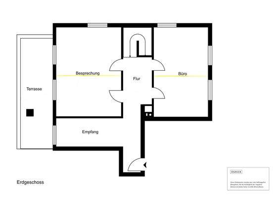 Erdgeschoss (mit Vorschlag zur Teilung)