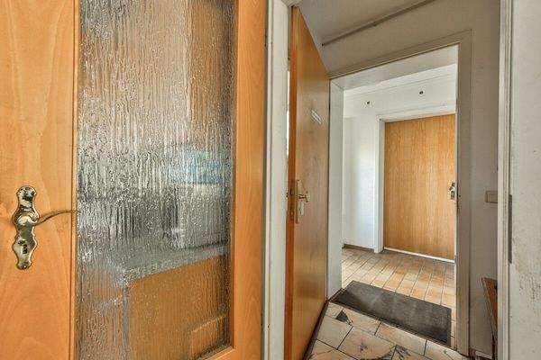 Garderobe im Eingangsbereich