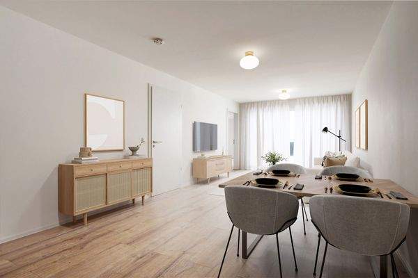 Visualisierung Wohn-Esszimmer