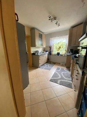 seitlicher Blick in die Küche