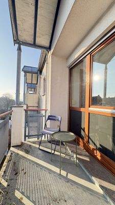 Balkon mit Süd-Ausrichtung