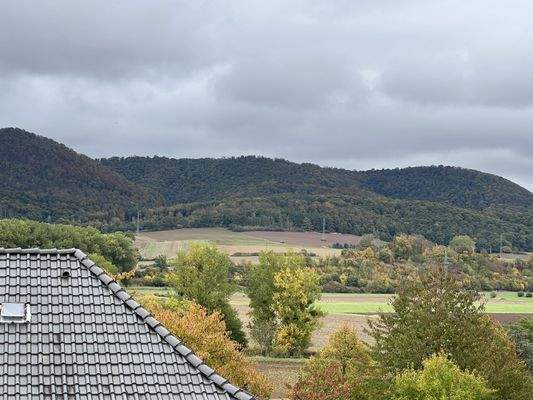 Aussicht aus Zimmer im OG