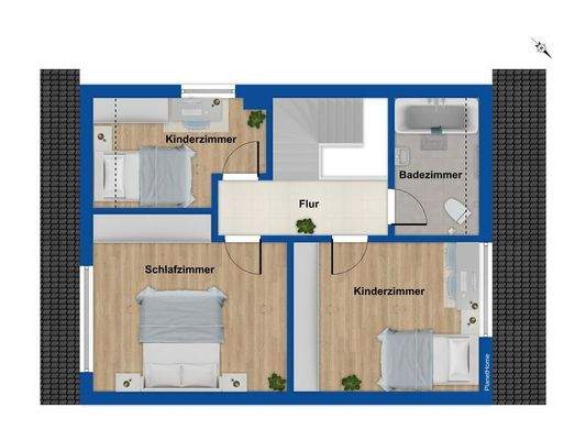 Grundriss Dachgeschoss